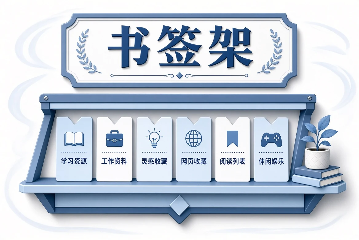 收藏空间内容架